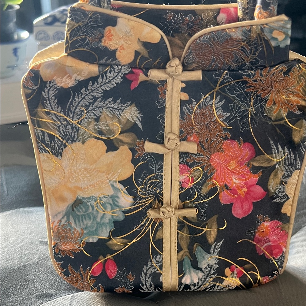 Floral Patterned Women's Bag